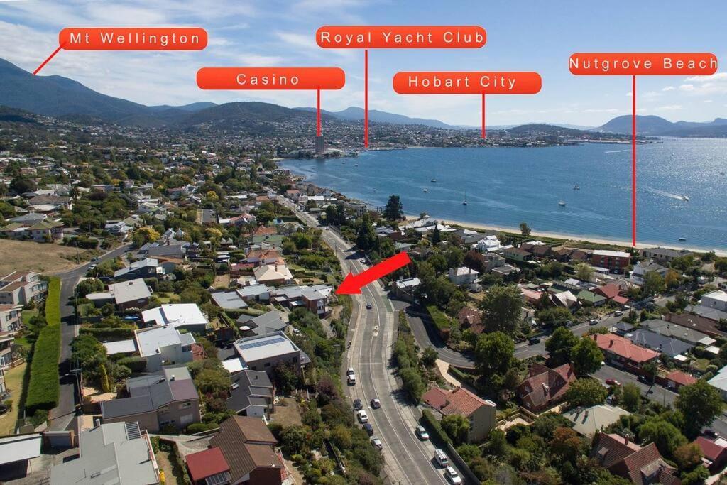 The Tassie - Luxury With Panoramic Water Views Villa Hobart Exterior photo